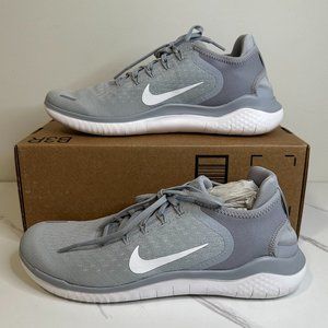 Nike Men's Free RN 2018 - Wolf Grey/White/Volt - 12